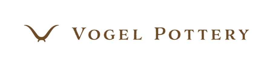 Vogel pottery studio logo graphic design by Maya P. Lim